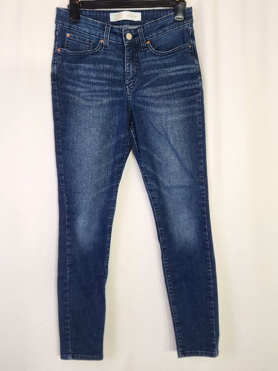 Signature by Levi Strauss Denim - Signature by Levi Strauss Totally Shaping Skinny Jeans Size 6M W28 L30 Blue